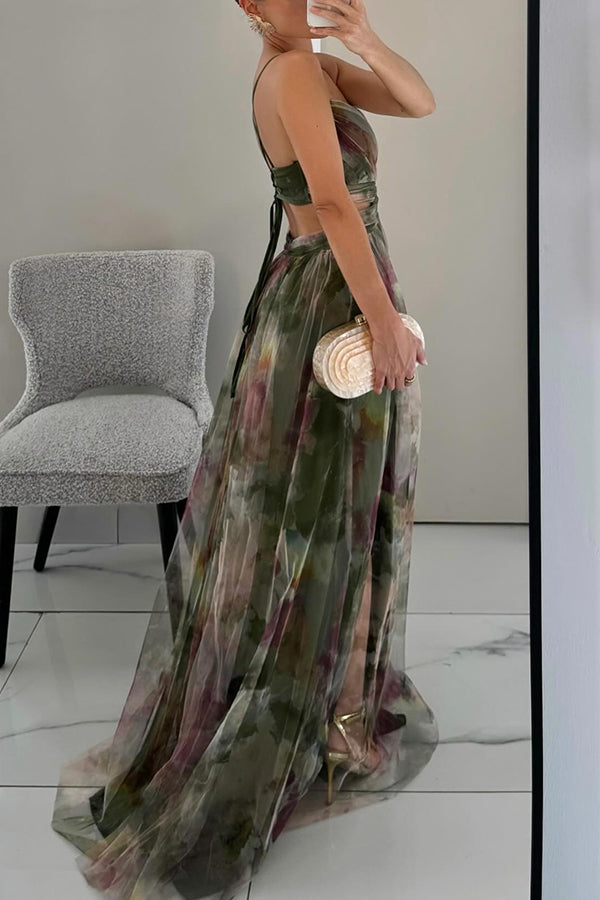 GISELLE | Elegant Chiffon Maxi Dress