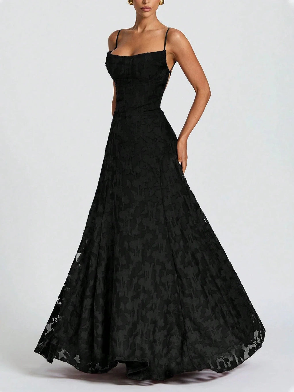 SOFIA | Graceful Lace Maxi Gown