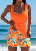SELENE | Women’s Twist Front Tankini Dress