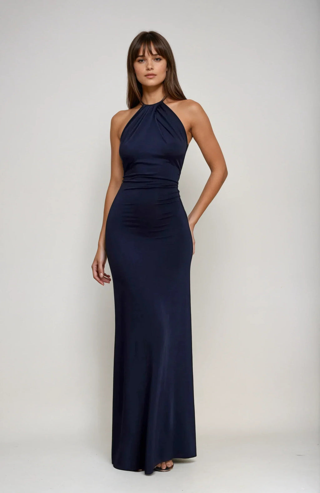 JANA | Elegant Halter Maxi Dress