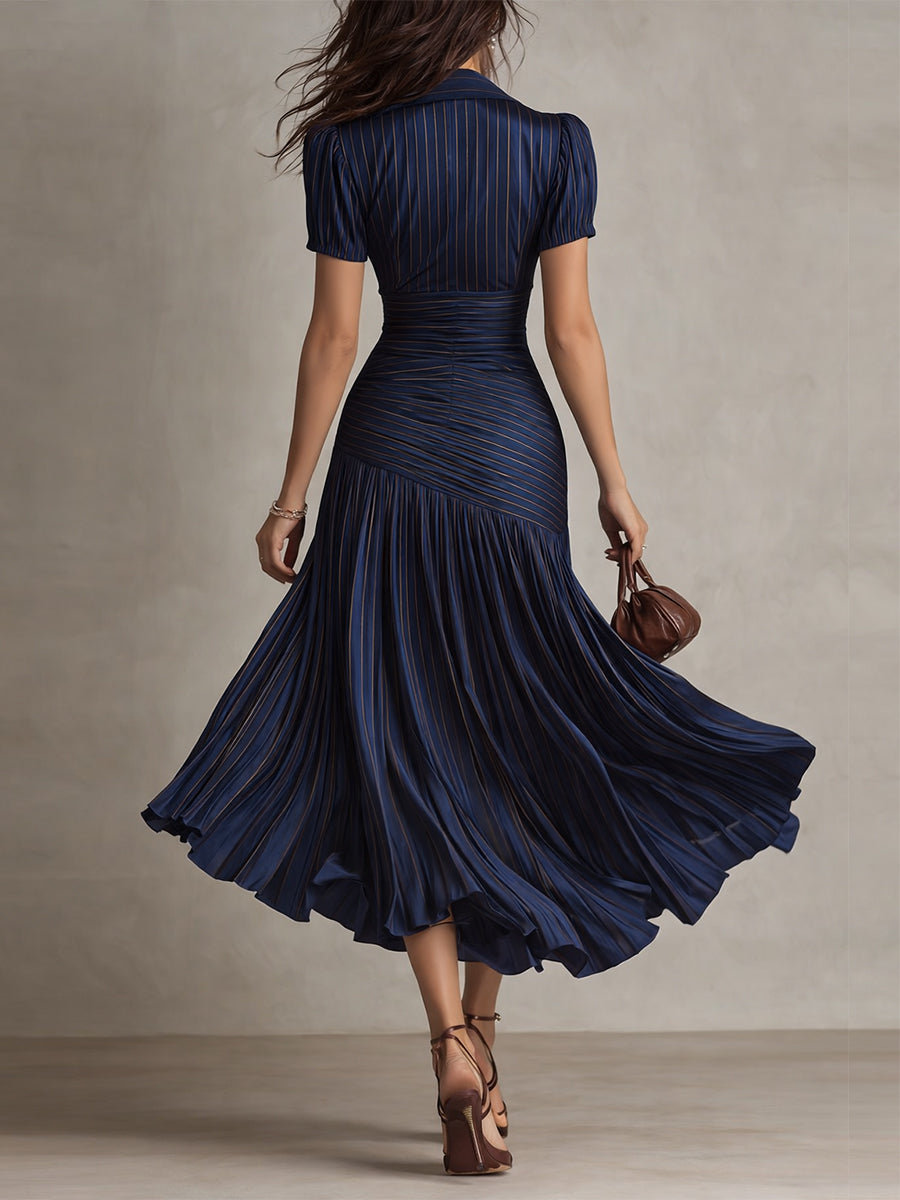 SERAPHINA | Women’s Flowing Button Front Dress