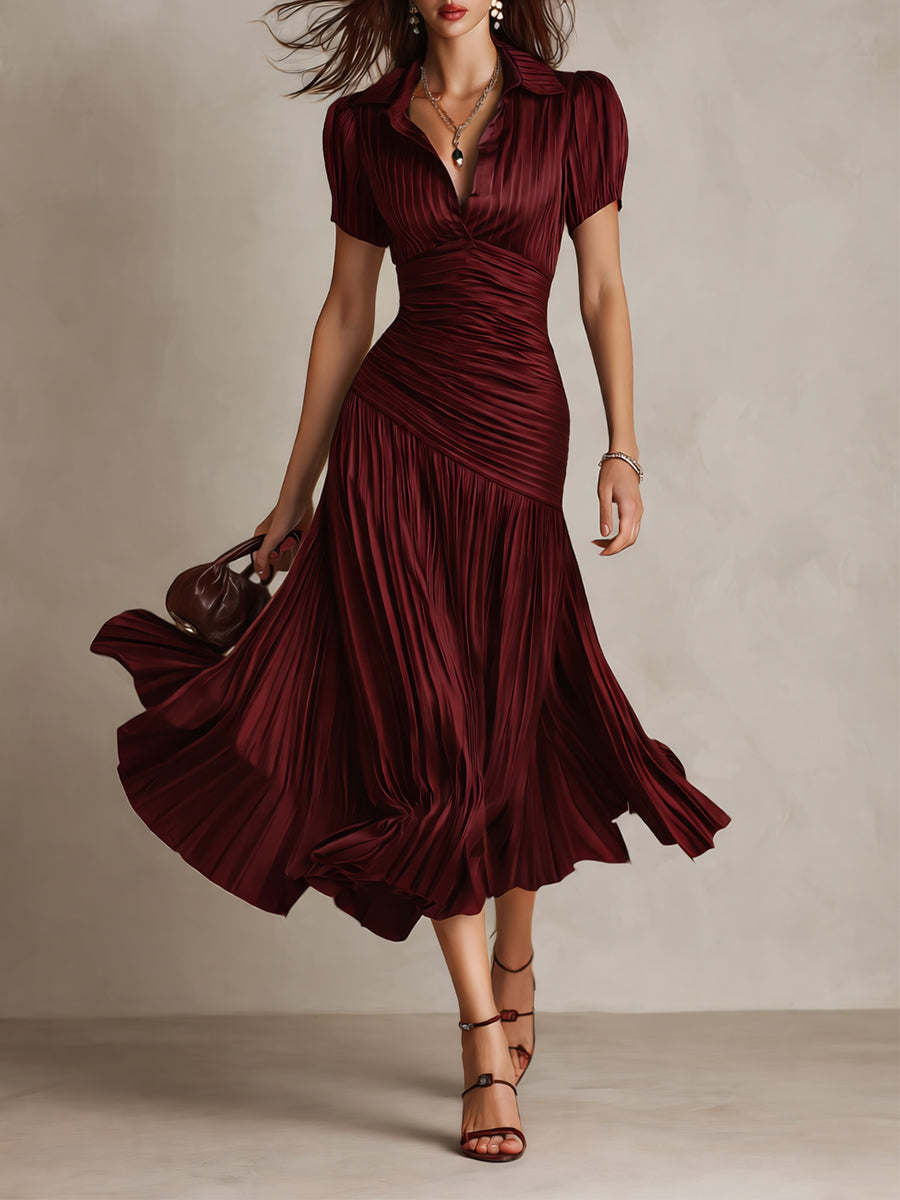 SERAPHINA | Women’s Flowing Button Front Dress