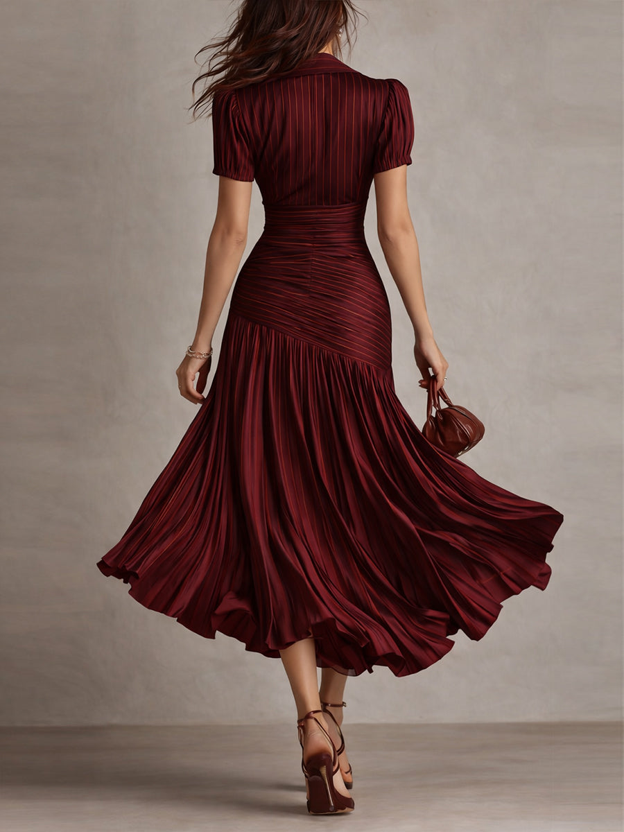 SERAPHINA | Women’s Flowing Button Front Dress