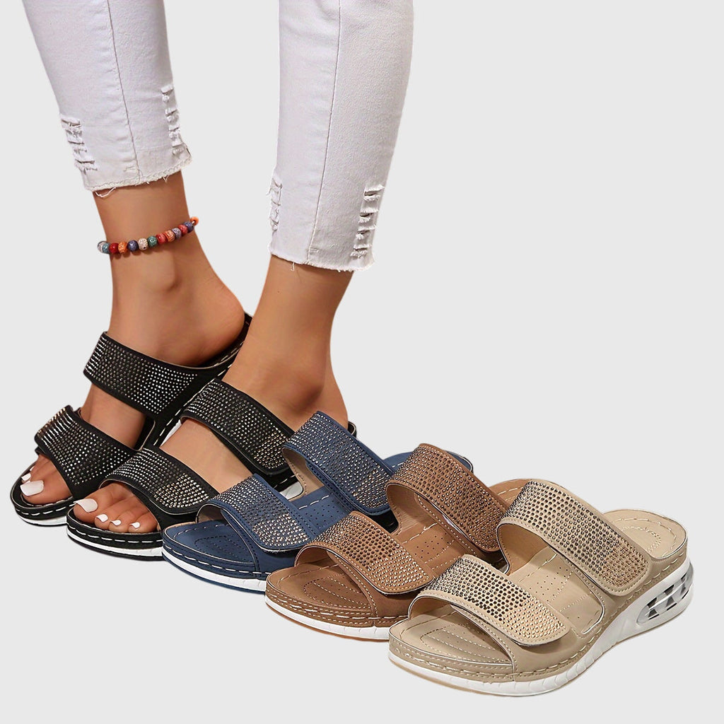 ADELA | Women’s Double Strap Comfort Sandals