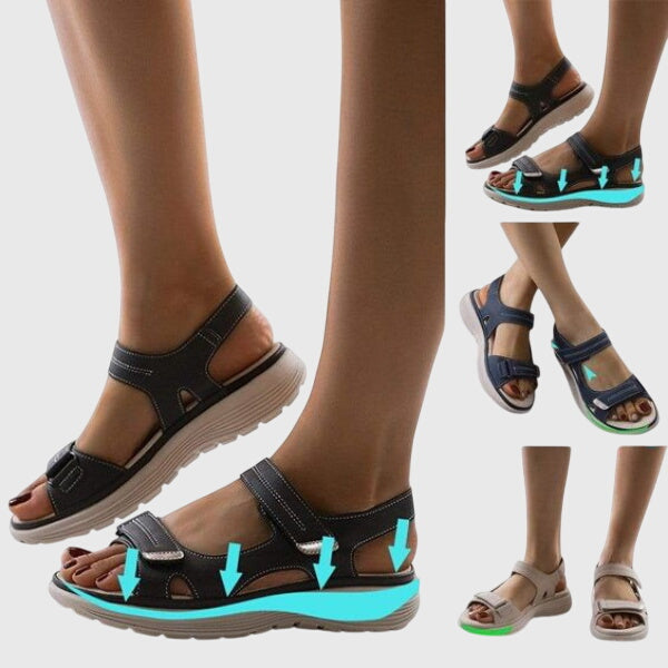 CASEY | Orthopedic Platform Walking Sandals