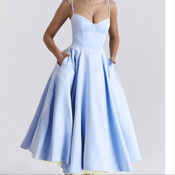 YLIANA | Enchanting Summer Midi Dress