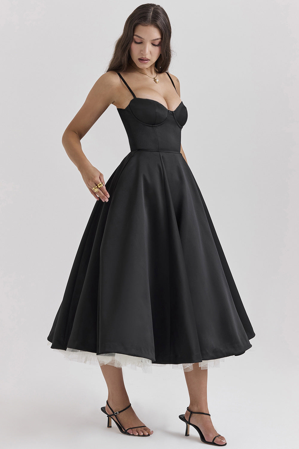YLIANA | Enchanting Summer Midi Dress