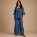 GISELLE | Casual Set with Cutout Details