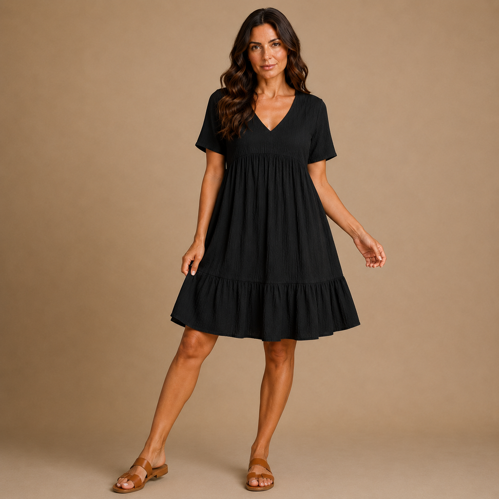 SOPHIE | Casual Smock Mini Dress