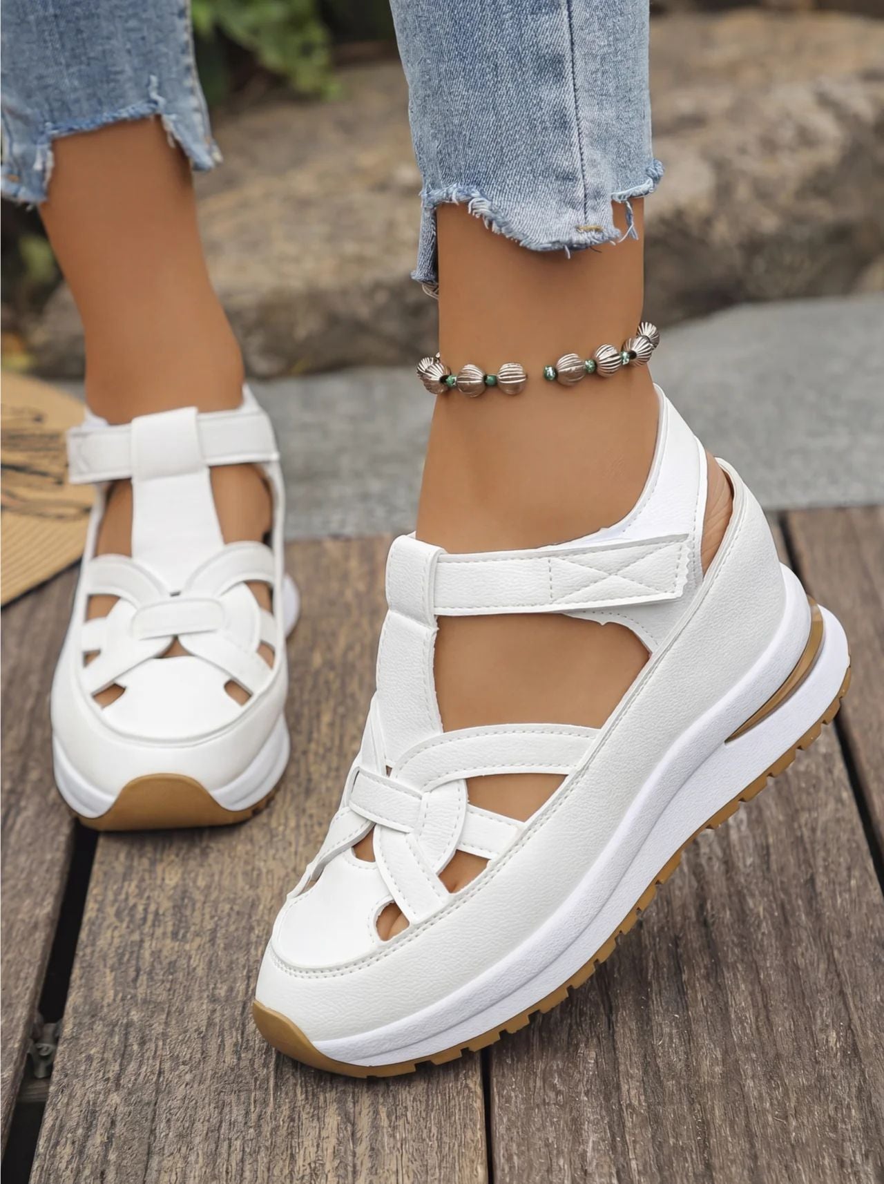 ELISE | Comfortable Wedge Sandals