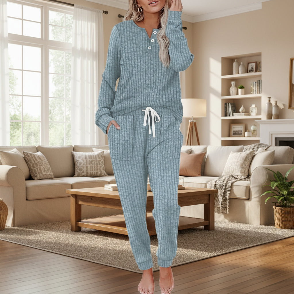 NOELLE | Cozy Two Piece Loungewear Set