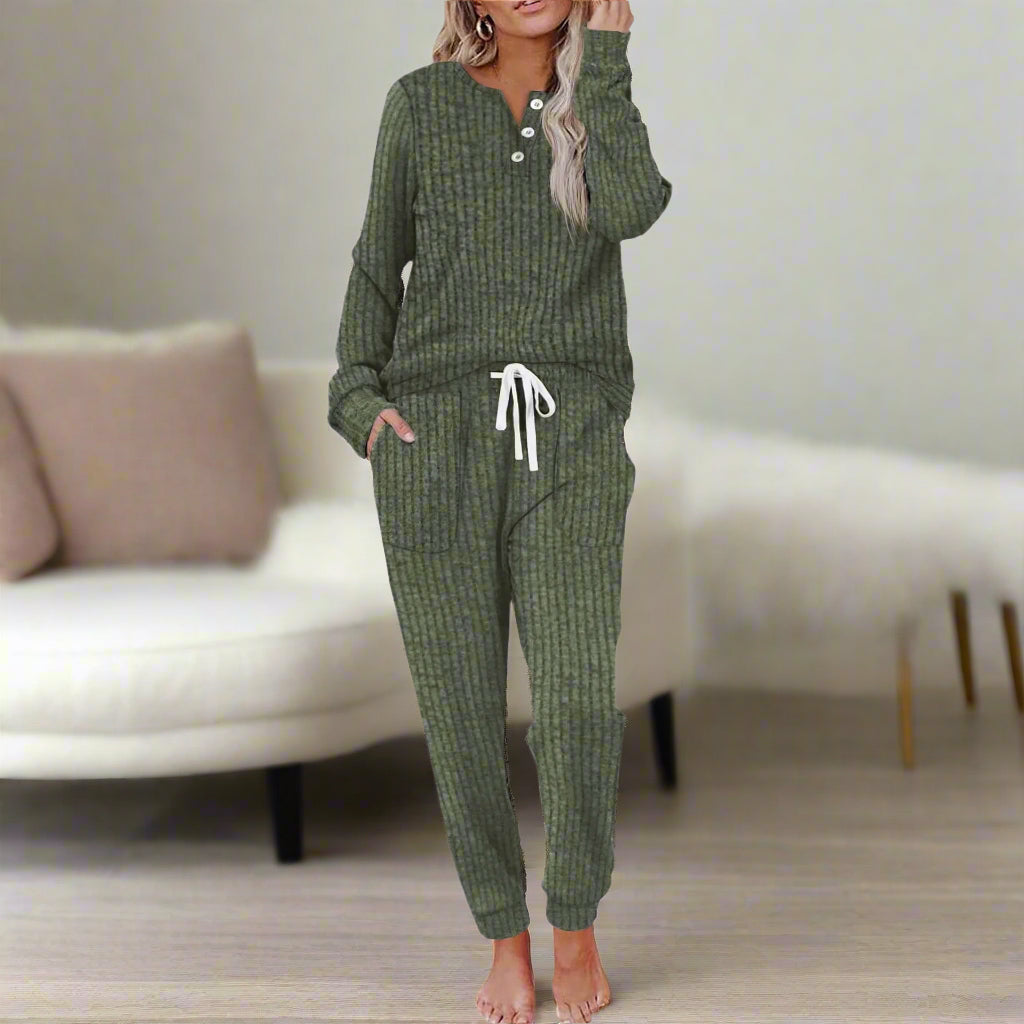 NOELLE | Cozy Two Piece Loungewear Set