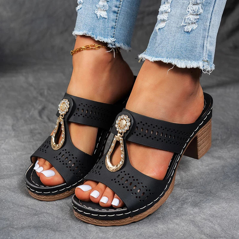 MILANA - CHIC SLIP HEELS