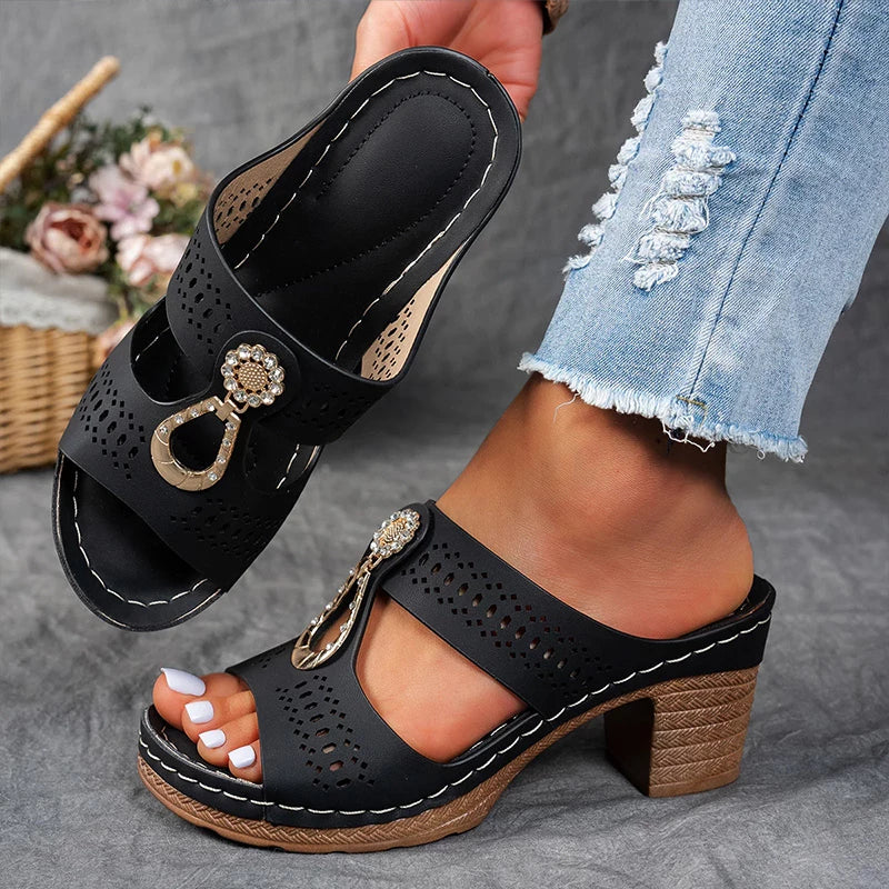MILANA - CHIC SLIP HEELS