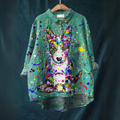 ELODIE | Colour Splash Button-Up Tunic Top