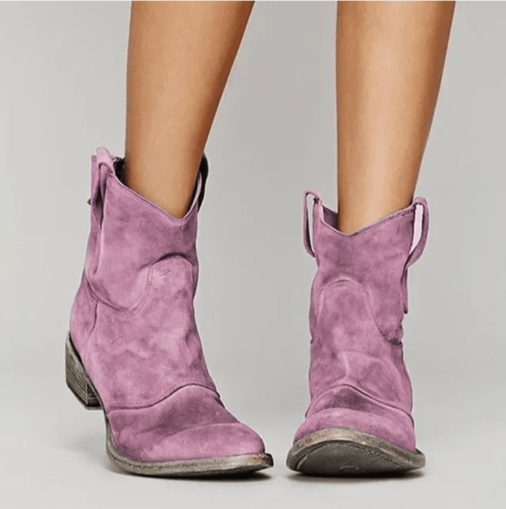 SAVANNAH | Women’s Distressed Western Ankle Boots