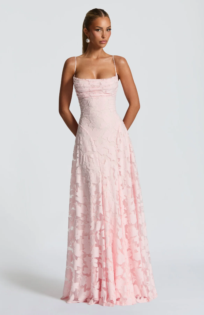 SOFIA | Graceful Lace Maxi Gown