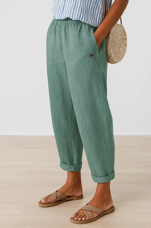 HARLOW | Women’s Casual Cropped Lounge Trousers