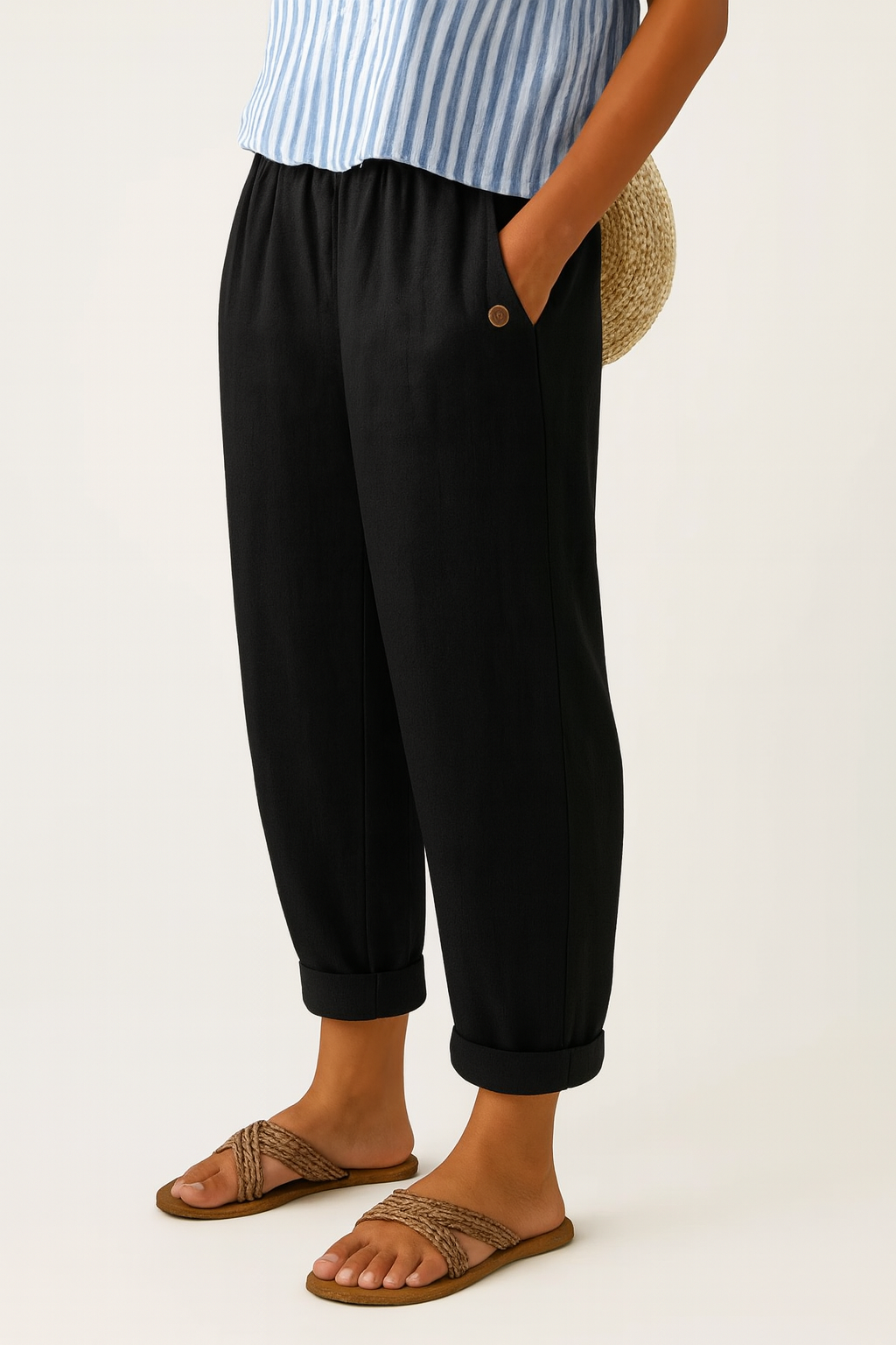 HARLOW | Women’s Casual Cropped Lounge Trousers