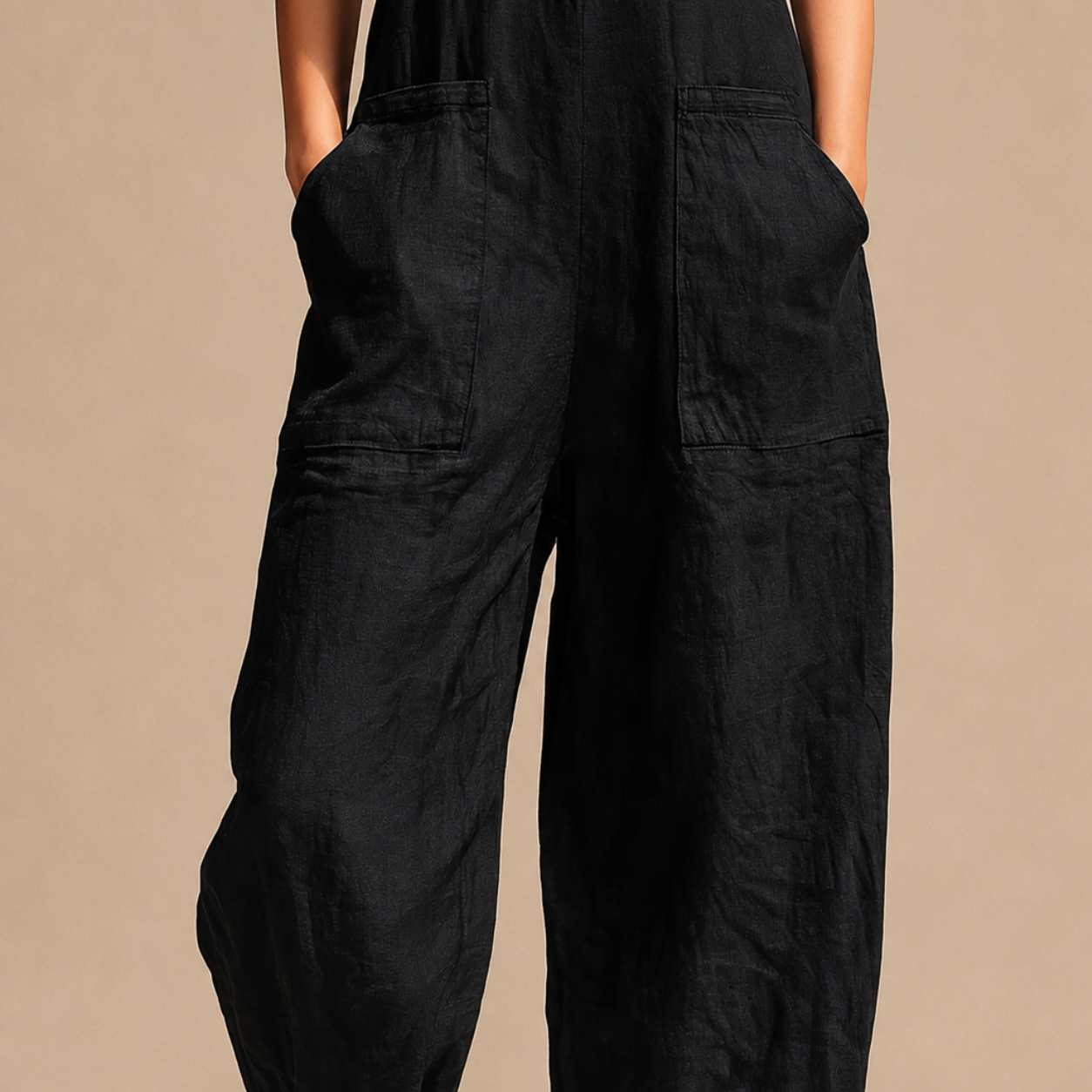 FREYA | Minimalist Sleeveless Resort Jumpsuit