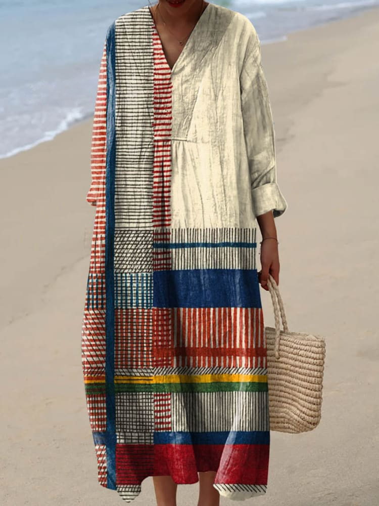WINIFRED | Women’s Heritage Style Linen Dress