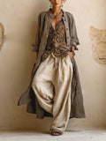 ESTELLA | 3-Piece Cotton and Linen Blend Set