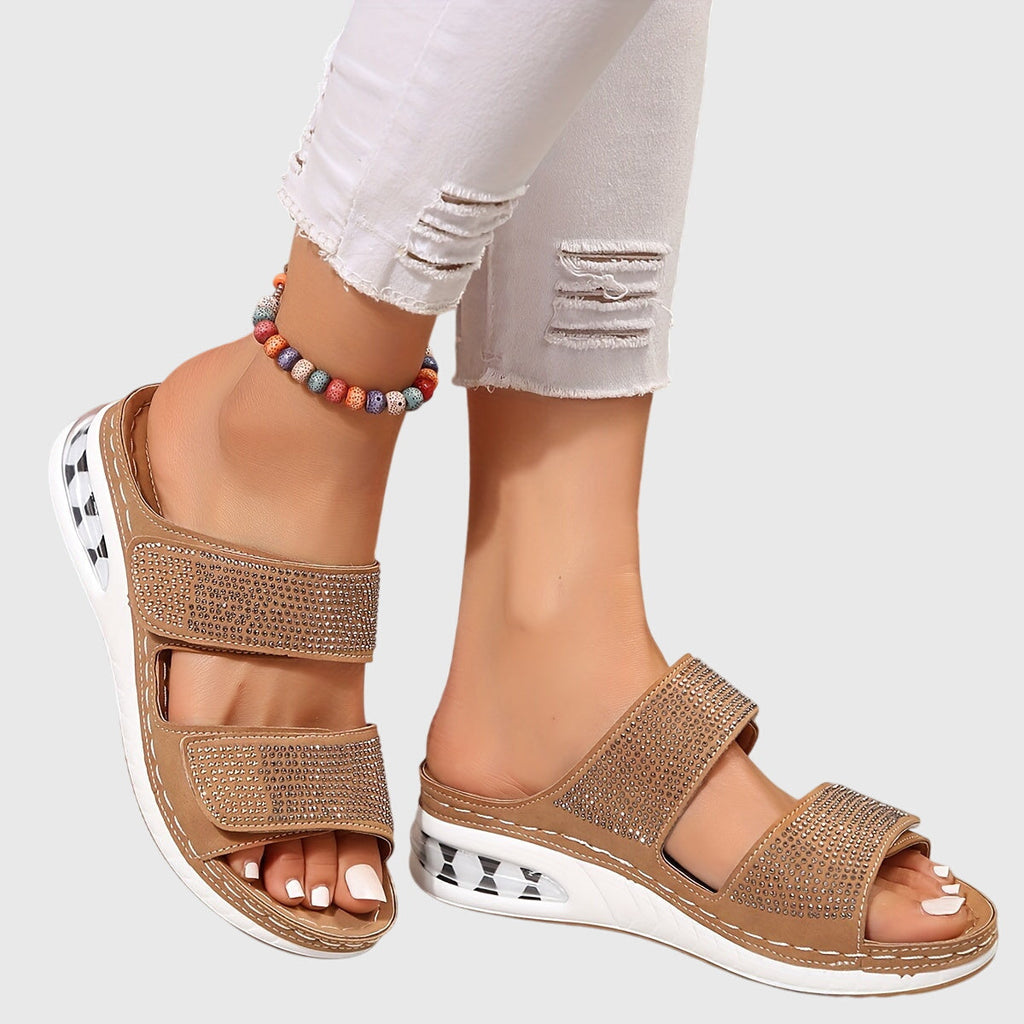 ADELA | Women’s Double Strap Comfort Sandals