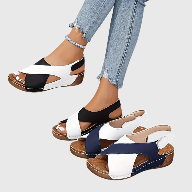 LOTTIE | Everyday Peep Toe Platform Sandals