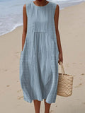 BEATRIX | Soft Touch Sleeveless Summer Dress