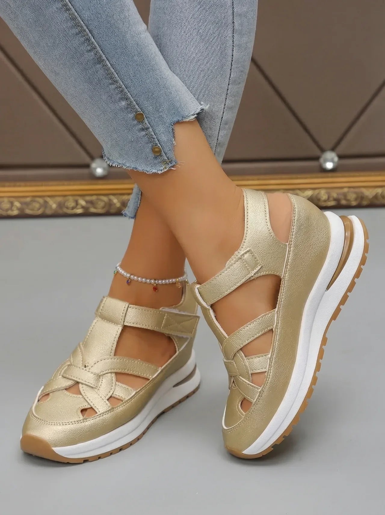 ELISE | Comfortable Wedge Sandals