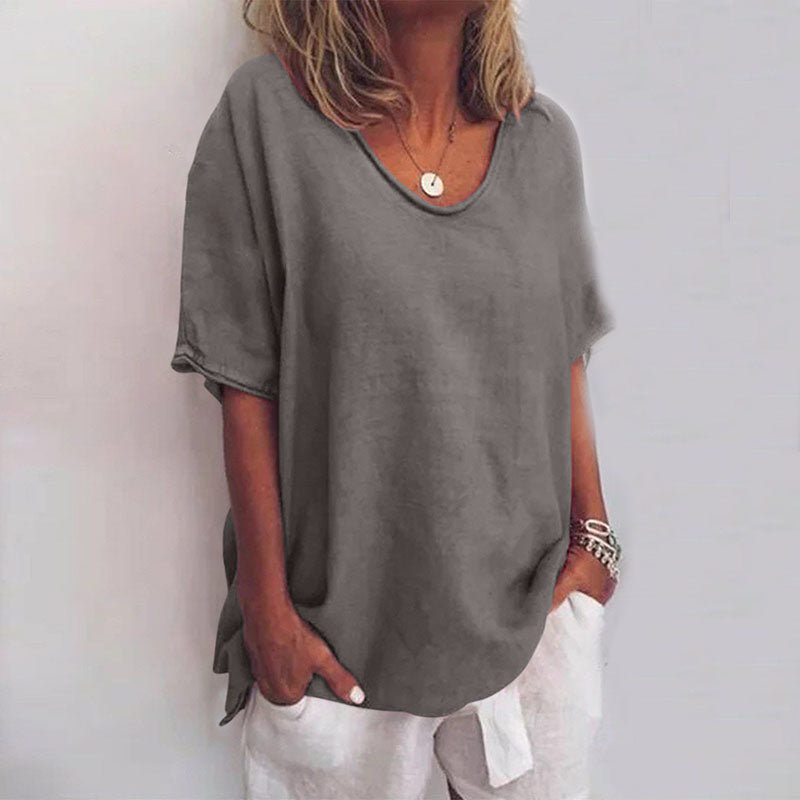 ELEANOR | Women’s Simple Everyday Oversized Blouse