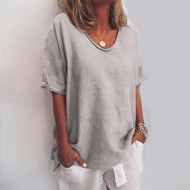ELEANOR | Women’s Simple Everyday Oversized Blouse