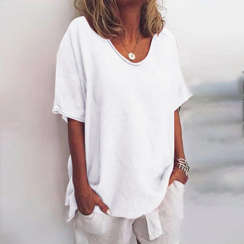 ELEANOR | Women’s Simple Everyday Oversized Blouse