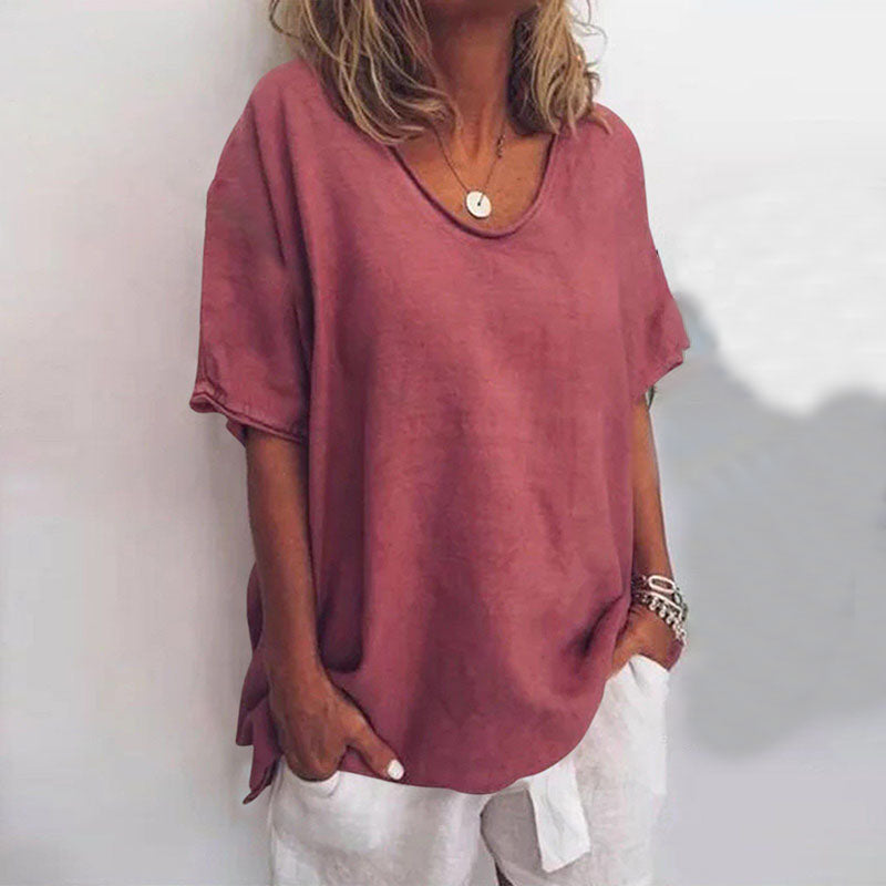 ELEANOR | Women’s Simple Everyday Oversized Blouse