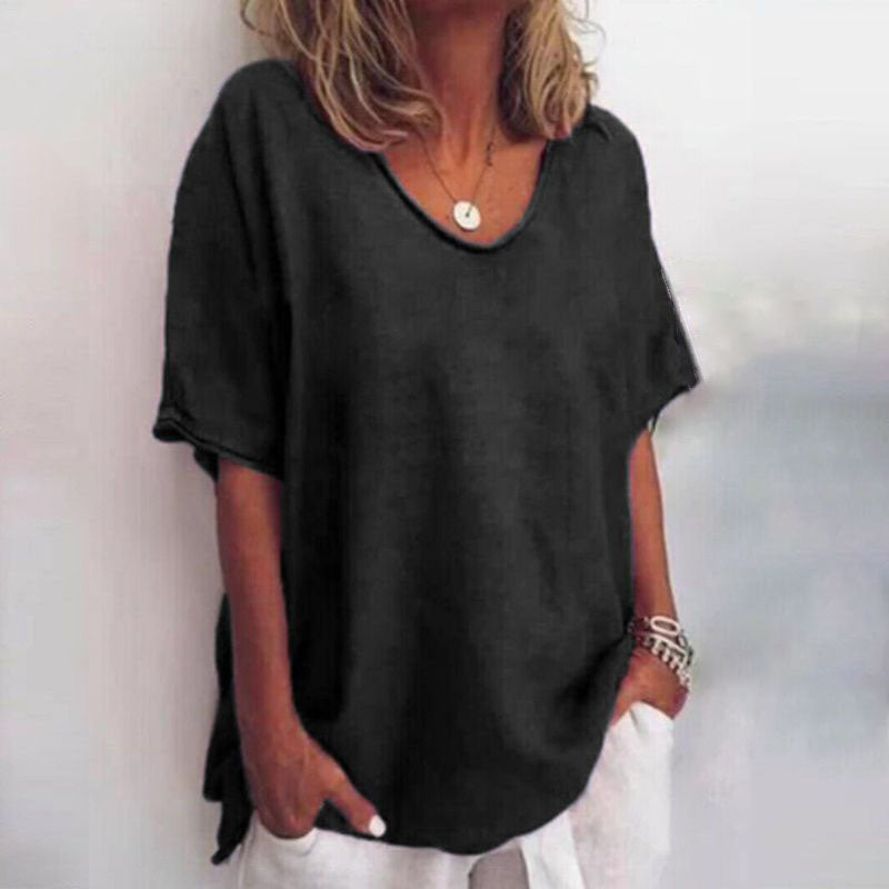 ELEANOR | Women’s Simple Everyday Oversized Blouse