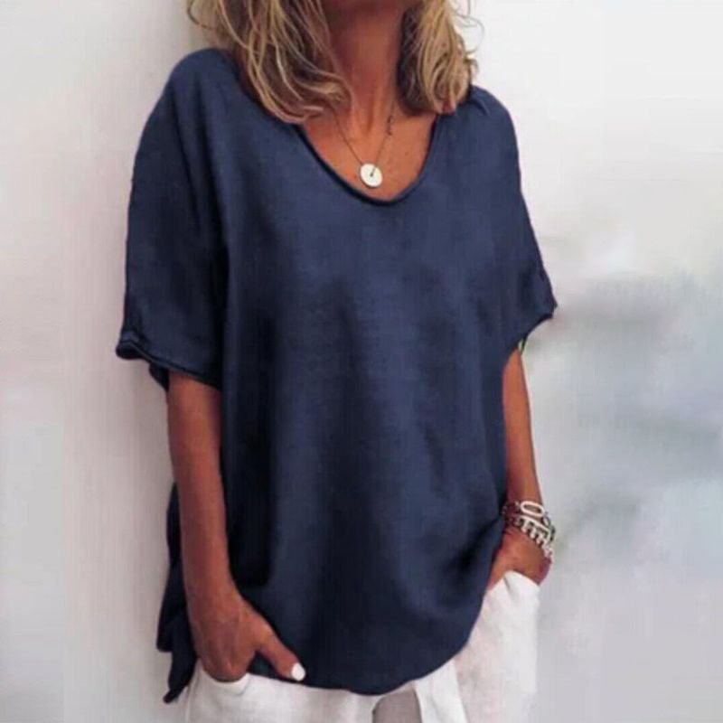 ELEANOR | Women’s Simple Everyday Oversized Blouse