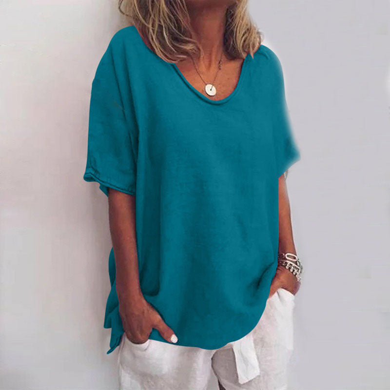 ELEANOR | Women’s Simple Everyday Oversized Blouse