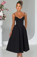 MAILEEN | Chic Corset-Style Midi Dress