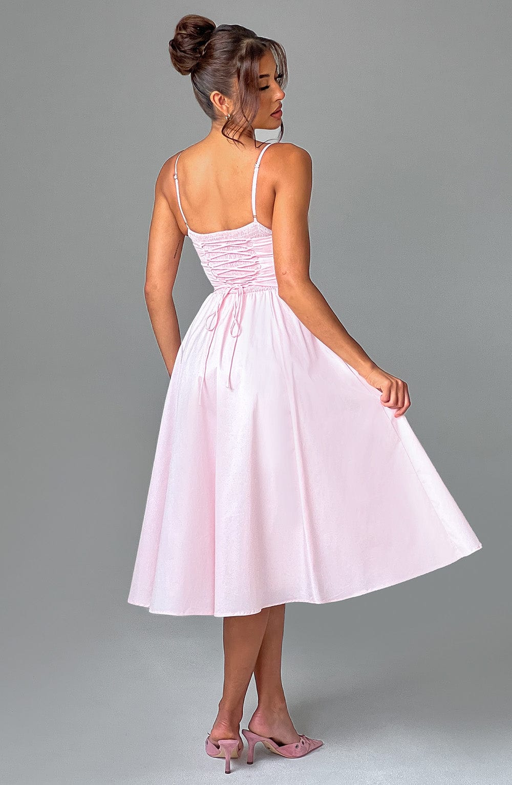 MAILEEN | Chic Corset-Style Midi Dress