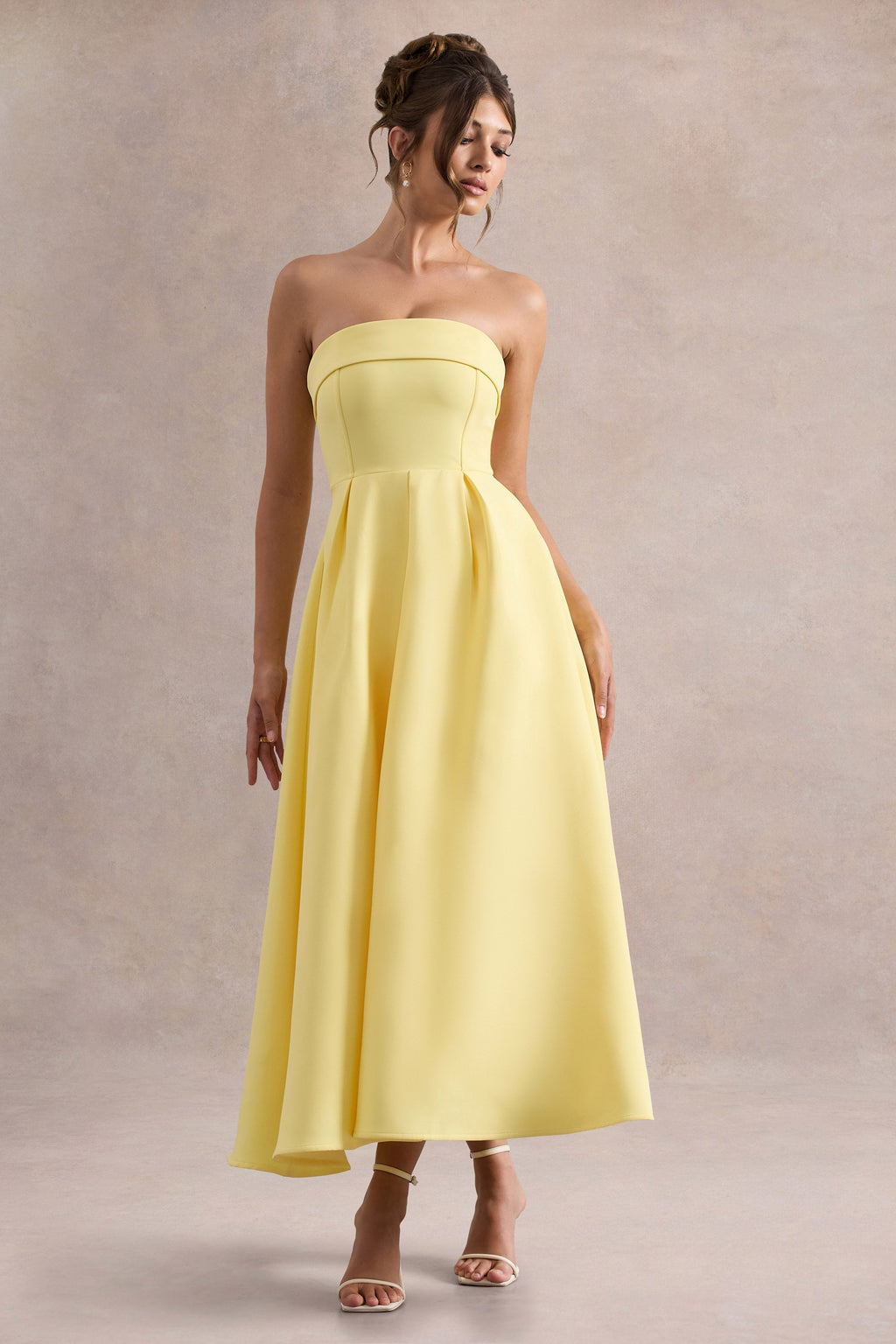 ANNE | Chic Off-Shoulder Midi Dress