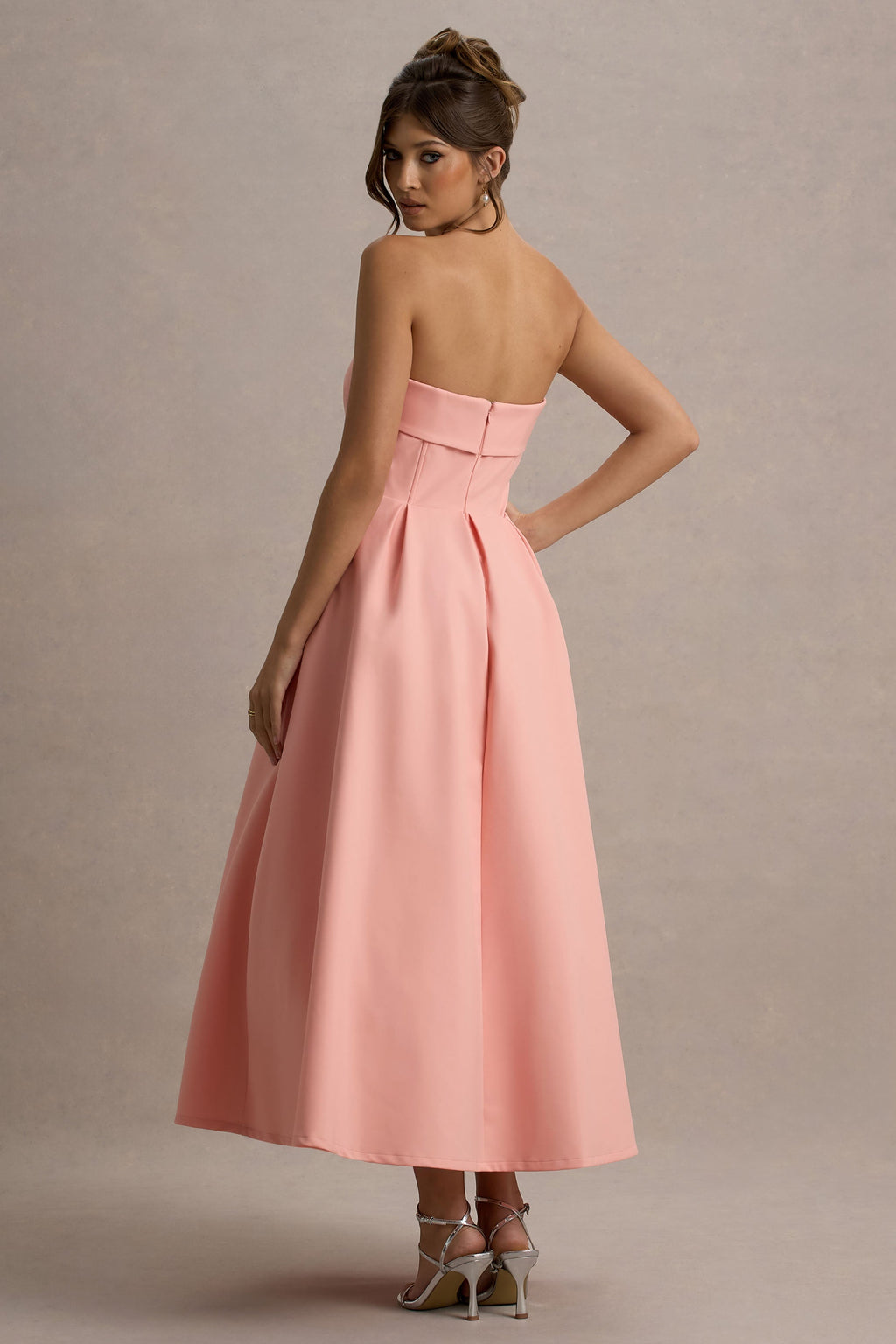 ANNE | Chic Off-Shoulder Midi Dress