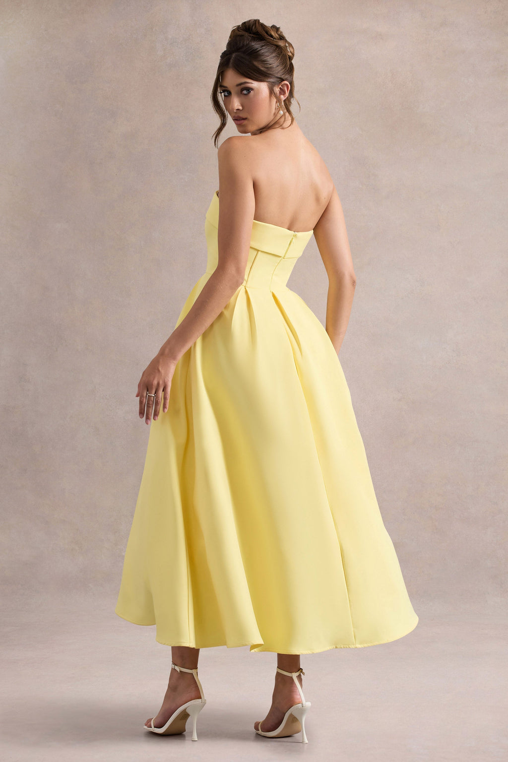 ANNE | Chic Off-Shoulder Midi Dress